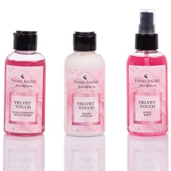 VELVET TOUCH ΛΟΣΙΟΝ ΣΩΜΑΤΟΣ 140ML, ΑΦΡΟΛΟΥΤΡΟ 140 ML, BODY MIST 140 ML & ΣΦΟΥΓΓΑΡΙ 10 GR