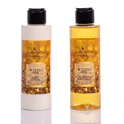 MYSTIC SPA ΛΟΣΙΟΝ ΣΩΜΑΤΟΣ 150 ML, ΑΦΡΟΛΟΥΤΡΟ 150 ML & ΣΦΟΥΓΓΑΡΙ 10 GR