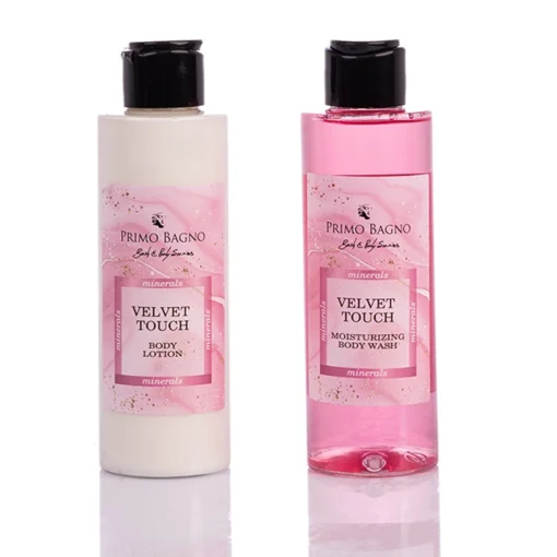 VELVET TOUCH ΛΟΣΙΟΝ ΣΩΜΑΤΟΣ 150 ML, ΑΦΡΟΛΟΥΤΡΟ 150 ML & ΣΦΟΥΓΓΑΡΙ 10 GR