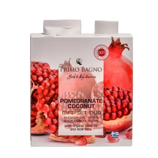 POMEGRANATE COCONUT ΛΟΣΙΟΝ ΣΩΜΑΤΟΣ 100ML ΚΑΙ ΑΦΡΟΛΟΥΤΡΟ 150ML