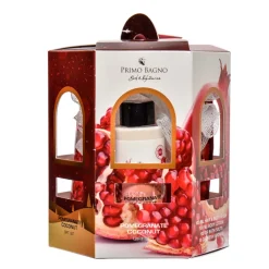 POMEGRANATE COCONUT ΛΟΣΙΟΝ ΣΩΜΑΤΟΣ 100ML, ΑΦΡΟΛΟΥΤΡΟ 100ML, ΑΛΑΤΑ ΜΠΑΝΙΟΥ 100GR & ΣΦΟΥΓΓΑΡΙ