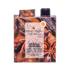 VANILLA CARAMEL ΛΟΣΙΟΝ ΣΩΜΑΤΟΣ 100ML & ΑΦΡΟΛΟΥΤΡΟ 150ML