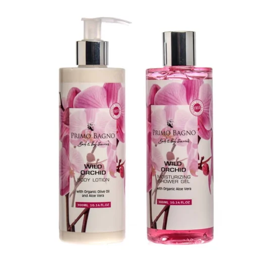 WILD ORCHID ΛΟΣΙΟΝ ΣΩΜΑΤΟΣ 300ML & ΑΦΡΟΛΟΥΤΡΟ 300ML