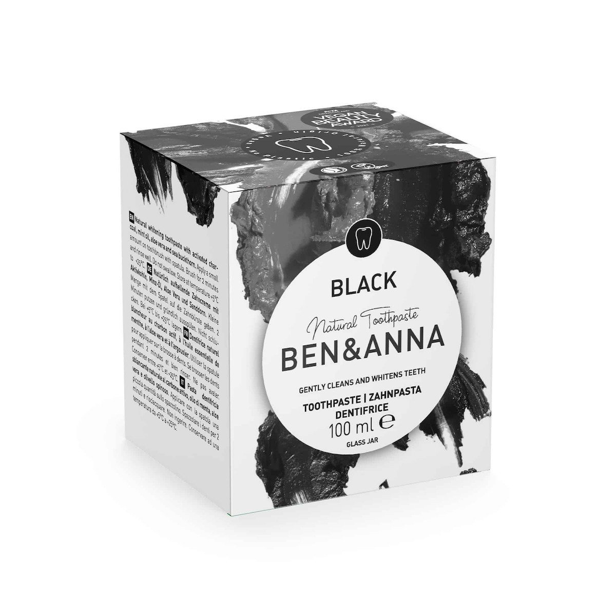 Ben & Anna οδοντόκρεμα λευκαντική Black Natural 100ml - Image 2