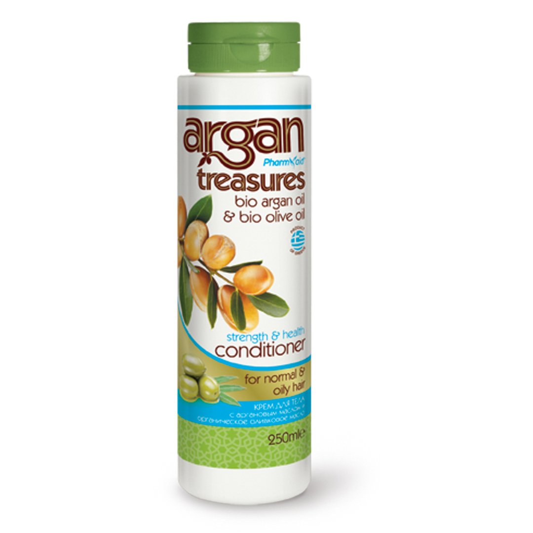 Μαλακτική κρέμα για κανονικά και λιπαρά μαλλιά με έλαιο argan 250ml
