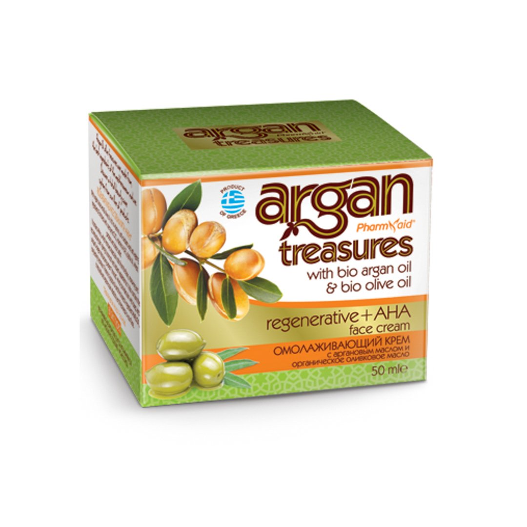 Αναπλαστική κρέμα προσώπου με έλαιο argan 50ml