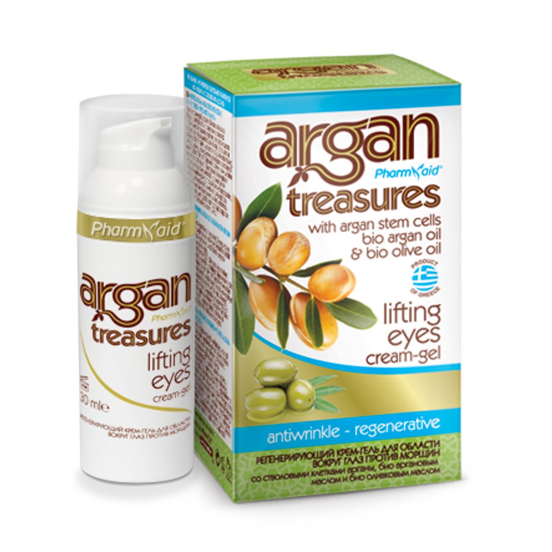 Αντιρυτιδικό και αναπλαστικό gel ματιών με έλαιο argan (lifting) 30ml