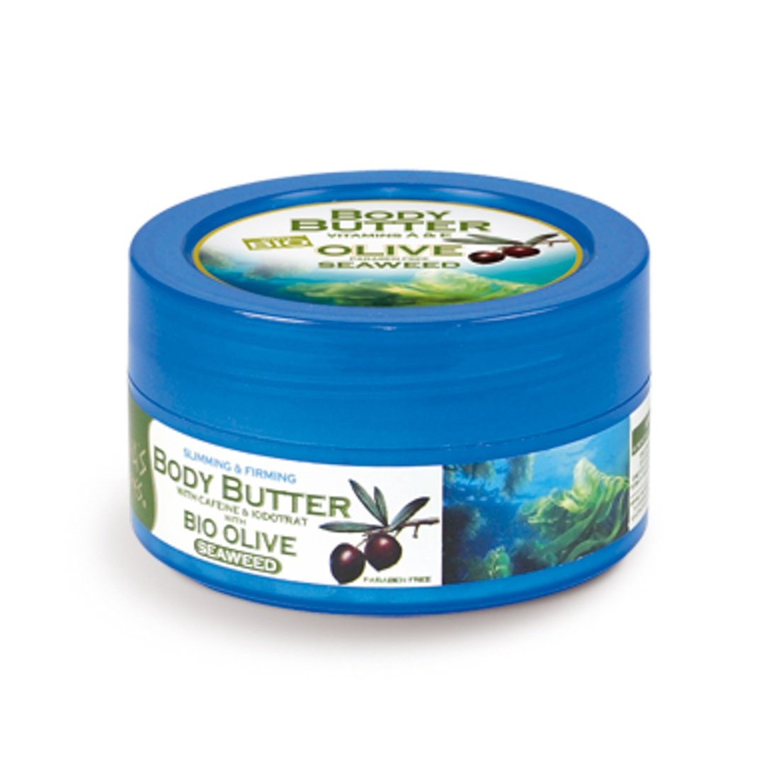 Παχύρευστη κρέμα σώματος με βιολογικό λάδι, εκχύλισμα ελιάς και φύκια θαλάσσης 200ml