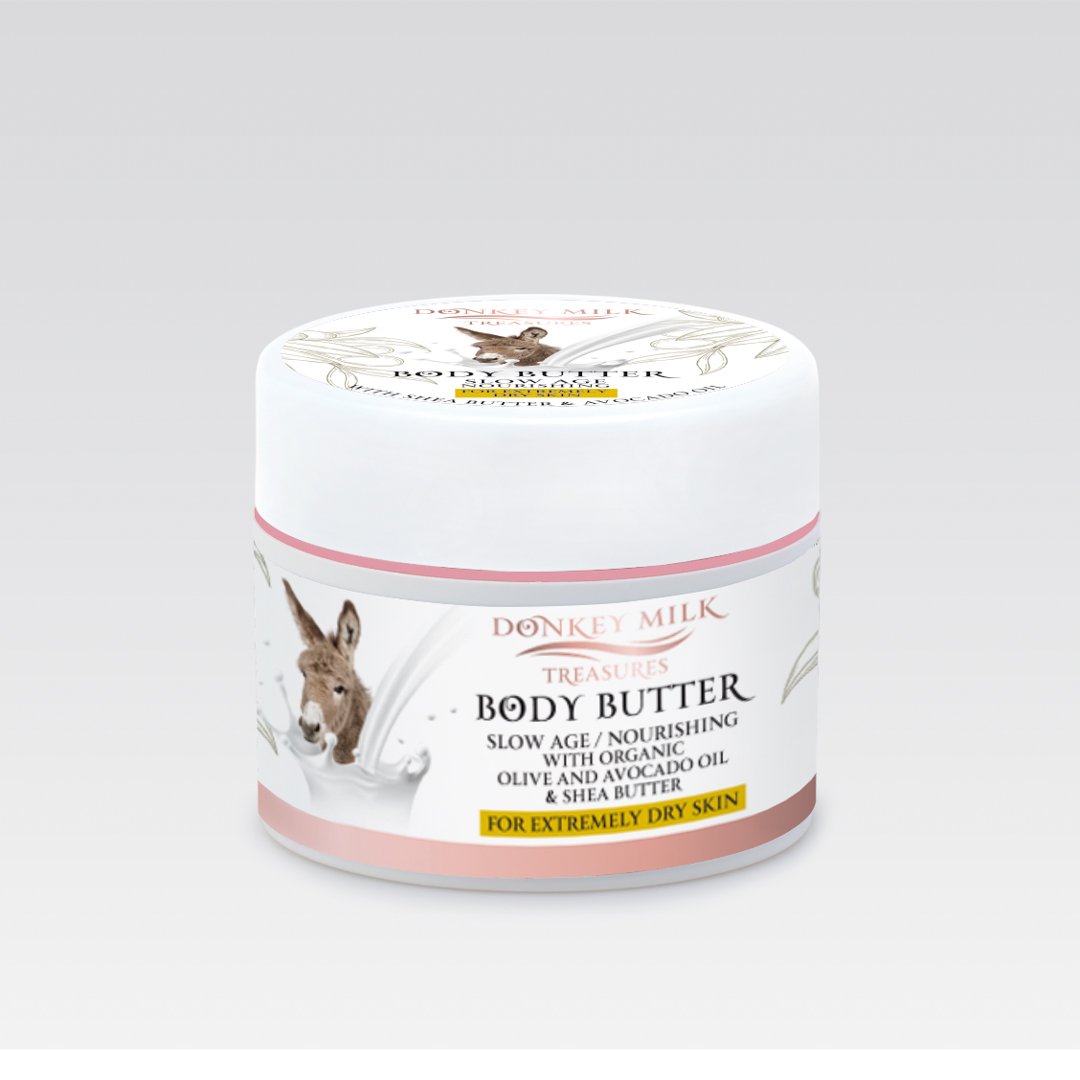 Παχύρευστη κρέμα σώματος με γάλα γαϊδούρας 200ml