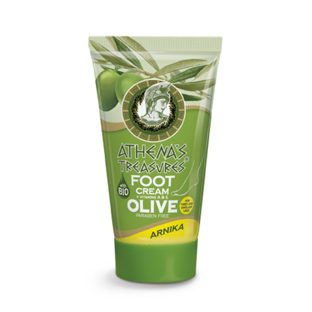 Κρέμα για ταλαιπωρημένα και πρησμένα πόδια με άρνικα και βιολογικό λάδι ελιάς 100ml