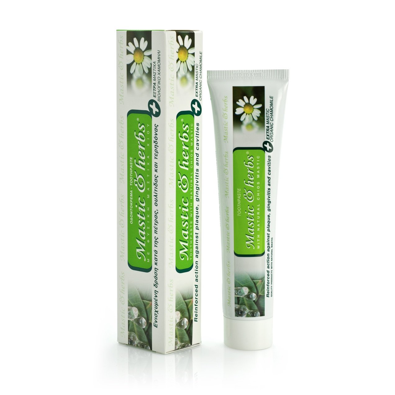 Οδοντόκρεμα Μastic & herbs με μαστίχα & χαμομήλι