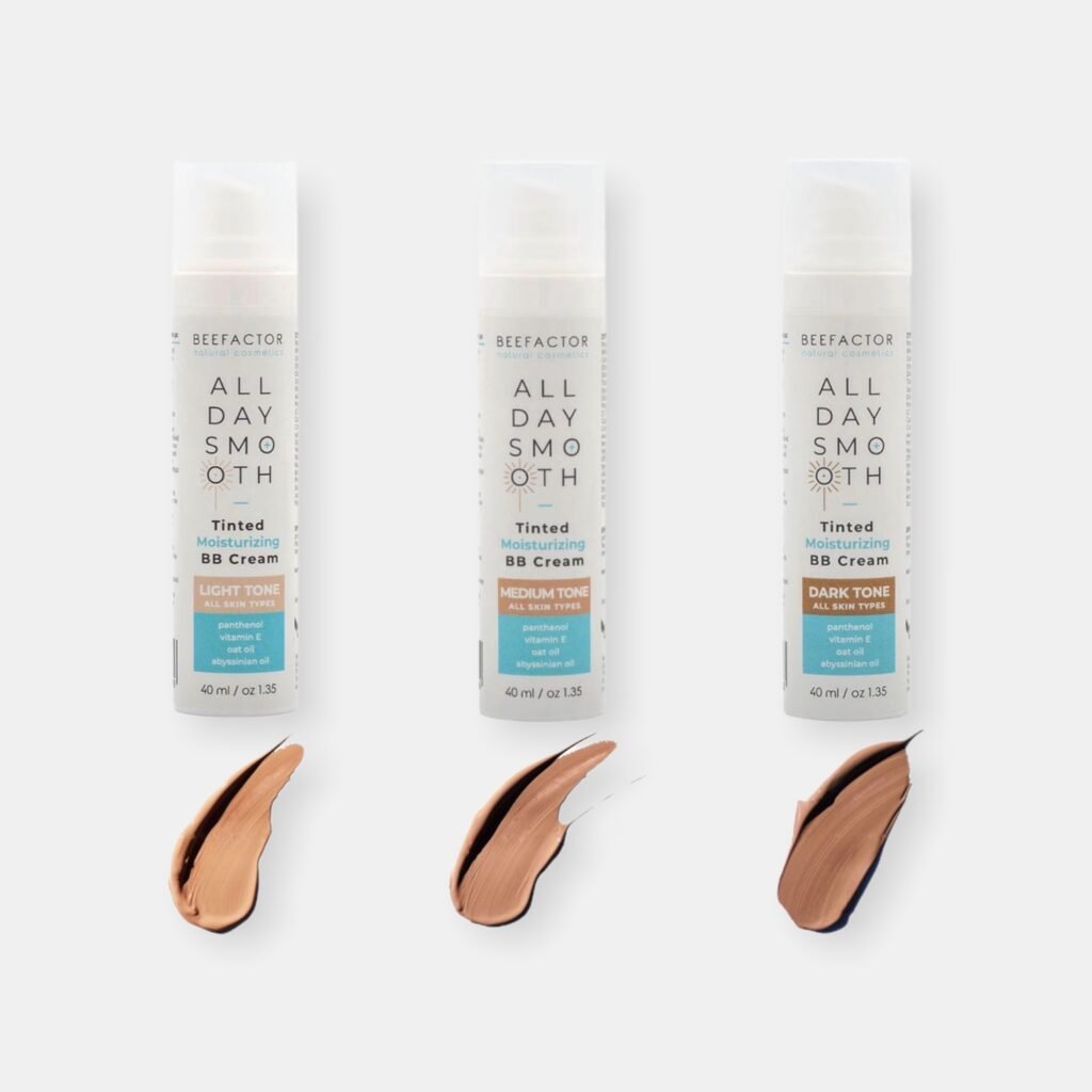 Bee Factor - Ενυδατική Κρέμα με Χρώμα Μεσαία Απόχρωση / BB Cream Μedium Tone – 40ml - Image 3