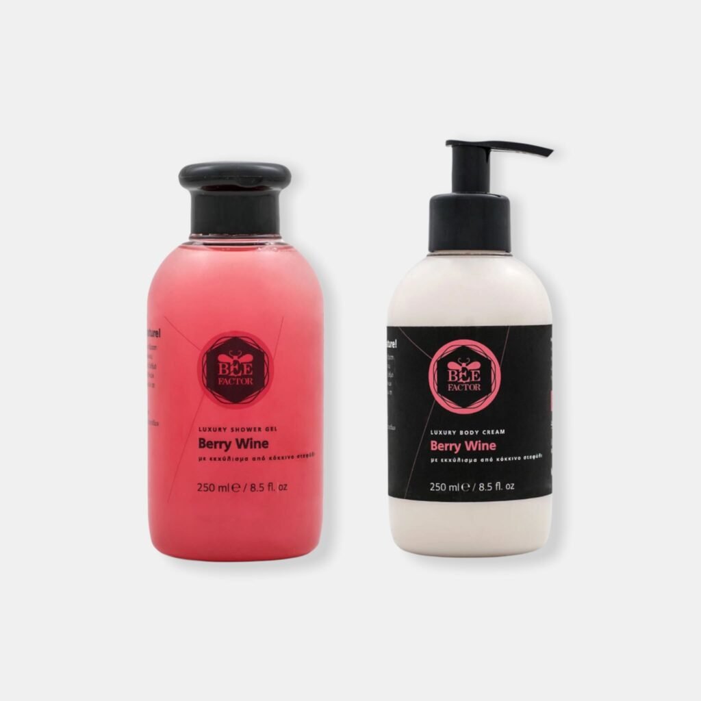 Bee Factor - Κρέμα σώματος Κόκκινο Σταφύλι 250ml - Image 2