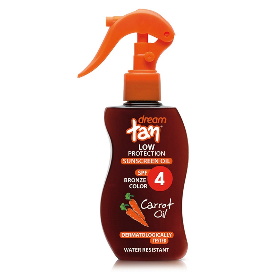 Αντιηλιακό λάδι Καρότου με δείκτη προστασίας 4 spf Spray 150ml
